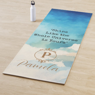 Personalised Yoga Mat, Unique Yoga Mat
