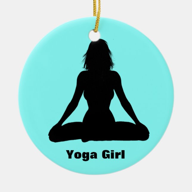 Personalised  Yoga Ornament (Front)