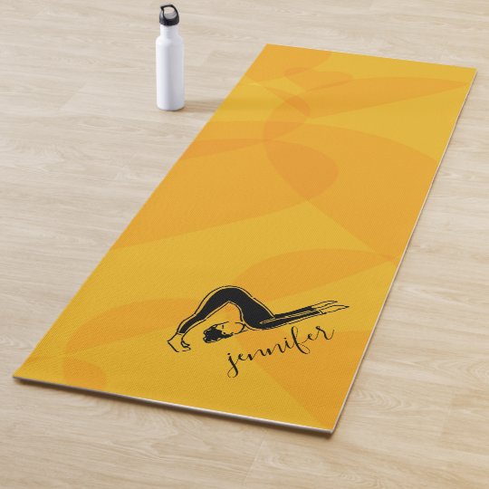 Personalised Yoga Pilates Mats Zazzle Co Uk