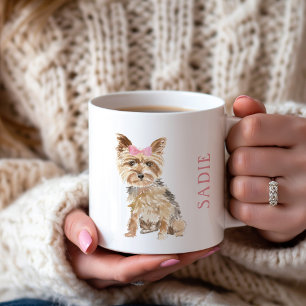 Personalised Yorkie  Coffee Mug