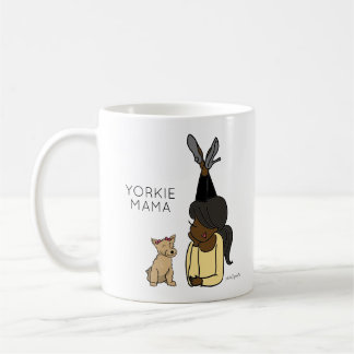 Personalised Yorkie Mama Coffee Mug