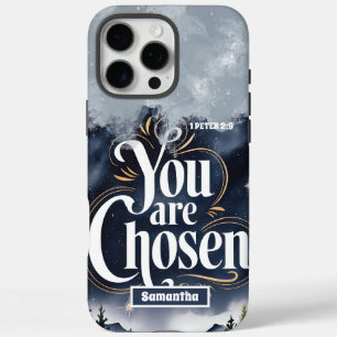 Personalised You Are Chosen Christian Women iPhone 16 Pro Max Case