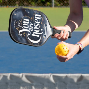 Personalised You Are Chosen Christian Women Pickleball Paddle