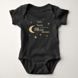 Personalised you are loved watercolor baby bodysuit