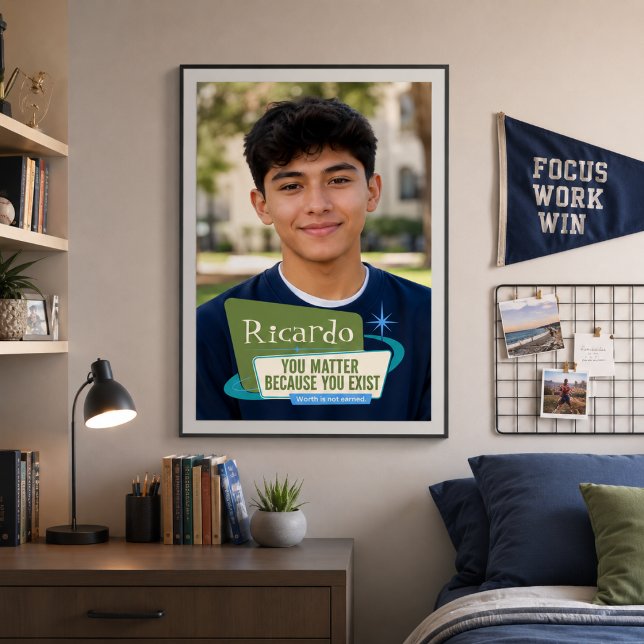 Personalised You Matter Photo Gift Poster (Creator Uploaded)