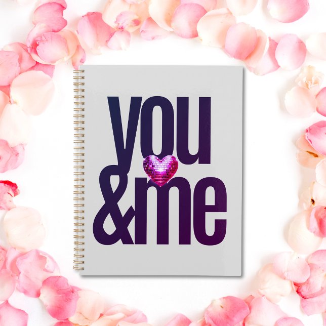 Personalised You & Me Glitter Wedding Planner (Personalized You & Me Glitter Wedding Planner)