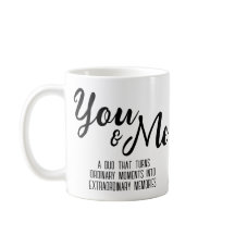 Personalised You & Me Mug