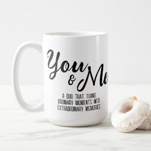 Personalised You & Me Mug