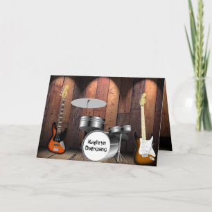 Personalised "You Rock" Multi-Occasion Card