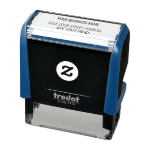 Personalised Your Business Address Company Stamp