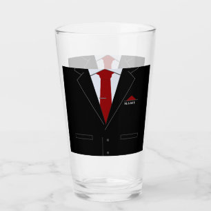 Personalised Your Business Glass with Custom Name