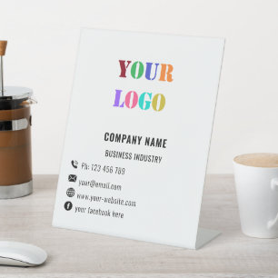 Personalised Your Business Pedestal Sign Template