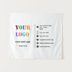 Personalised Your Business Promotional Tapestry