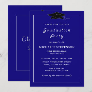 Personalised Your Colours Graduation Invitation