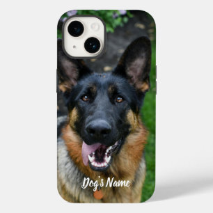 Personalised your German Shepherd Dog Photo & Name Case-Mate iPhone 14 Case