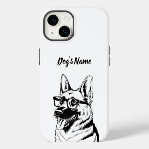 Personalised your German Shepherd Dog Photo & Name Case-Mate iPhone 14 Case