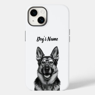 Personalised your German Shepherd Dog Photo & Name Case-Mate iPhone 14 Case