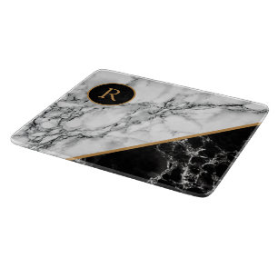 Personalised Your Letter Marble Cutting Board