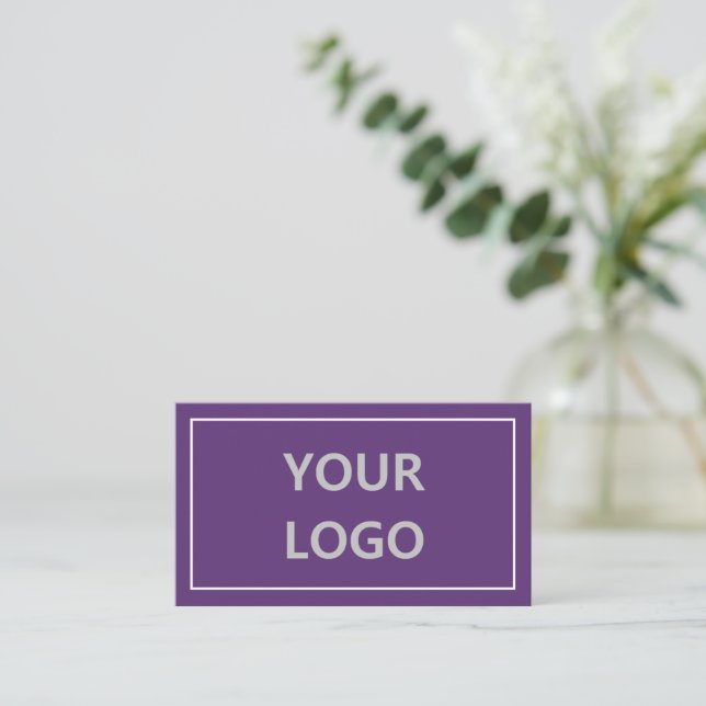 Personalised Your Logo Name Info Business Cards (Standing Front)