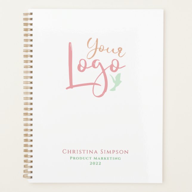 Personalised Your Logo  Planner (Front)