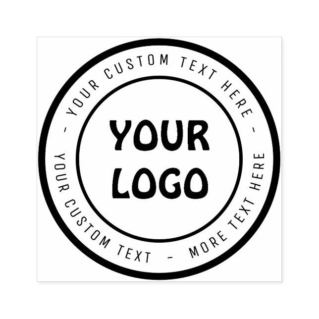 Personalised Your Logo Rubber Stamp (Imprint)