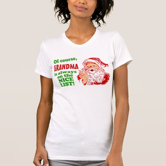 Personalised (your name) Christmas T-Shirt (Front)