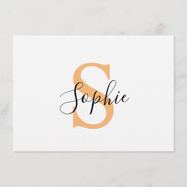 Personalised Your Name, Custom Name, Birthday Gift Invitation (Front)