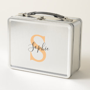 Personalised Your Name, Custom Name, Birthday Gift Metal Lunch Box