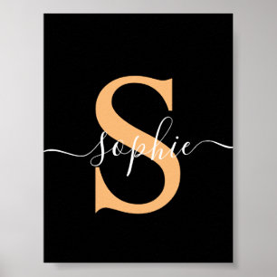 Personalised Your Name, Custom Name, Birthday Gift Poster