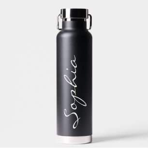 Personalised Your Name Travelling Hiking Camping Water Bottle