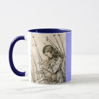 Personalised Your Name Vintage Alice in Wonderland Mug