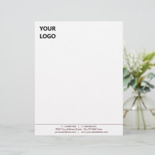 Personalised Your Own Design Business Letterhead