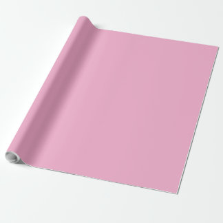 Personalised Your Own Stylish Modern Elegant Pink Wrapping Paper