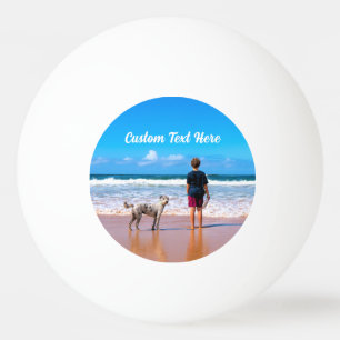 Personalised Your Pet Ping Pong Ball Custom Text