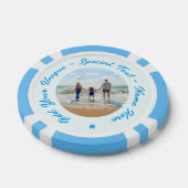 Personalised Your Photo and Text Poker Chips (Single)