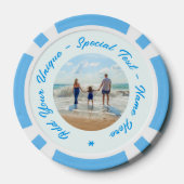 Personalised Your Photo and Text Poker Chips (Back)