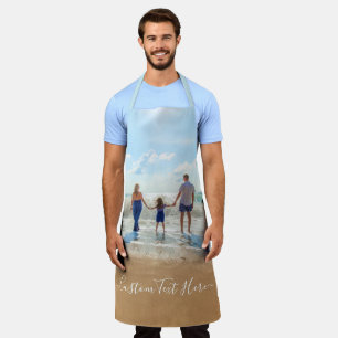 Personalised Your Photo Apron with Custom Text