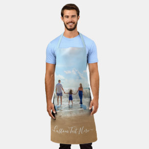 Personalised Your Photo Apron with Custom Text