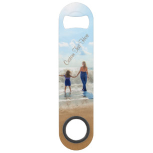 Personalised Your Photo Bar Key Custom Text