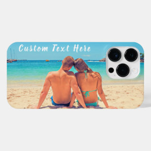 Personalised Your Photo iPhone Case Custom Text