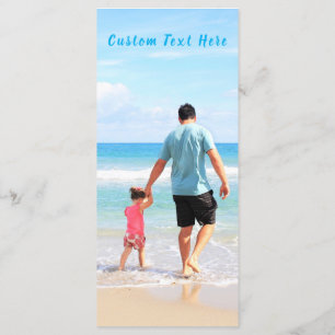 Personalised Your Photo Menu with Custom Text