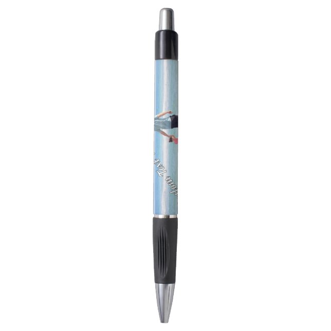 Personalised Your Photo Pen with Custom Text Name (Front Vertical)