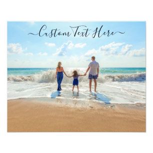 Personalised Your Photo Print with Custom Text