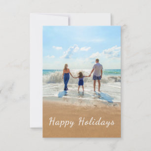 Personalised Your Photo Summer Holidays Card