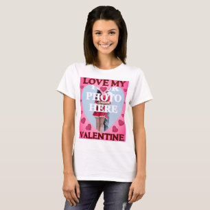 Personalised YOUR PHOTO Valentine T-Shirt