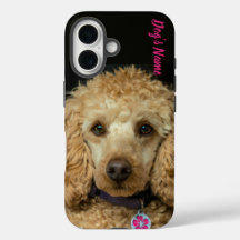 Personalised your Poodle Dog Photo & Name