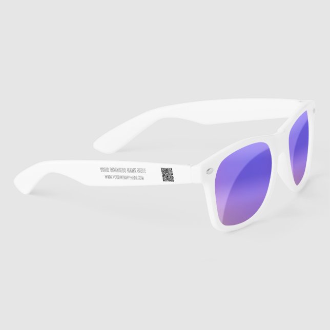Personalised Your QR Code Custom Text Sunglasses (Right)