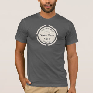 Personalised Your Text Here Logo T-Shirt
