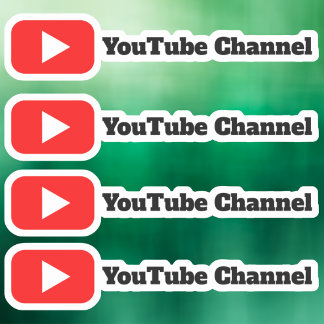 Personalised Youtube Channel Handle Social Media
