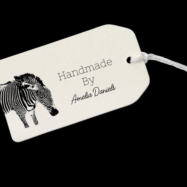Personalised Zebra Handmade By Self-inking Stamp (Creator Uploaded)
